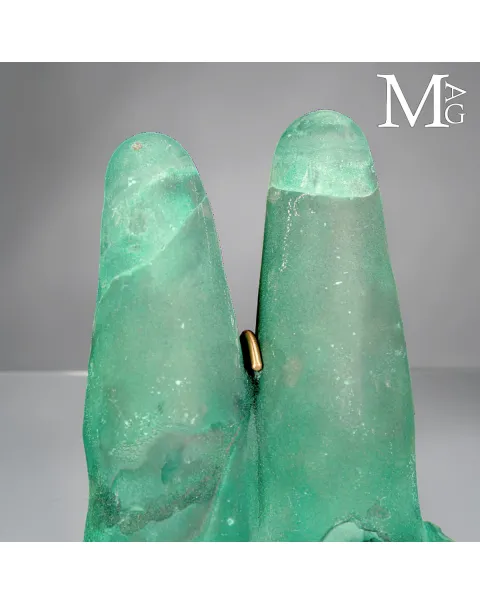 Malachite Stalattitica del Congo, le Due Dita