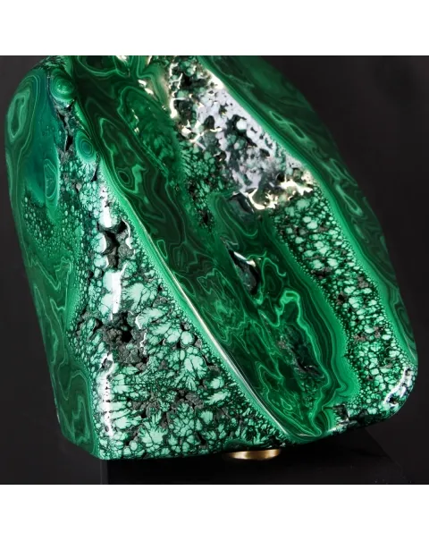 Grande Malachite su Piedistallo