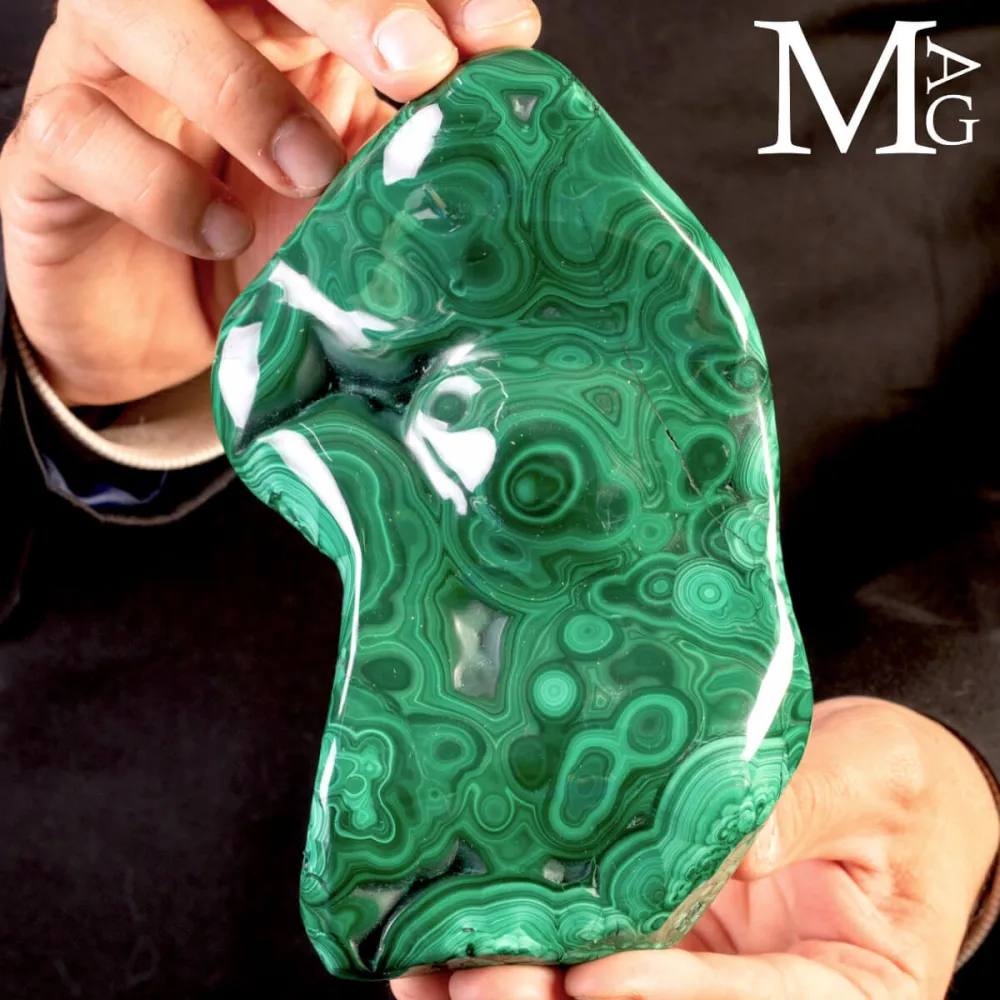 Malachite – lucida in forma libera.