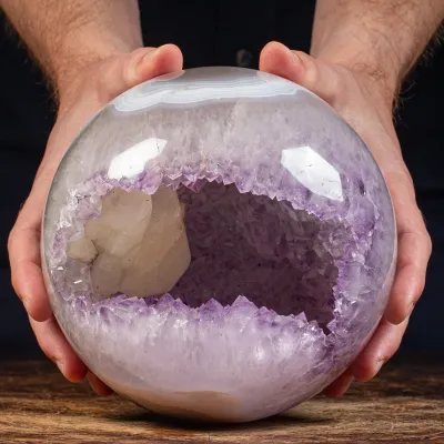 Sfera in Ametista