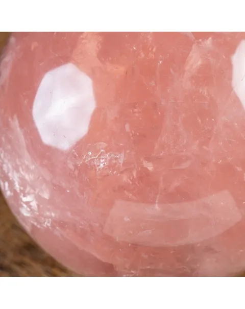 Sfera di Quarzo Rosa