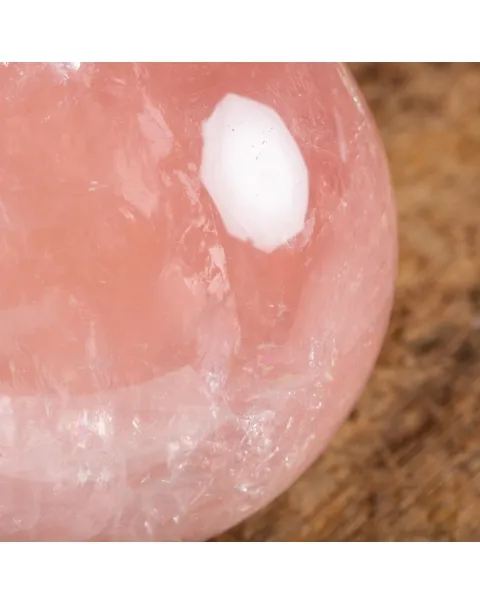 Sfera di Quarzo Rosa