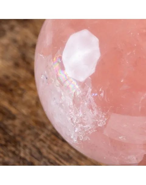 Sfera di Quarzo Rosa