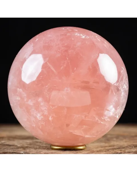 Sfera di Quarzo Rosa