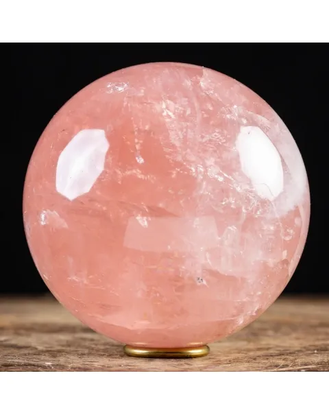 Sfera di Quarzo Rosa