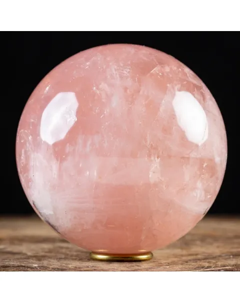 Sfera di Quarzo Rosa