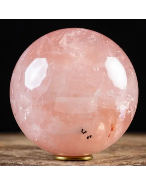 Sfera di Quarzo Rosa