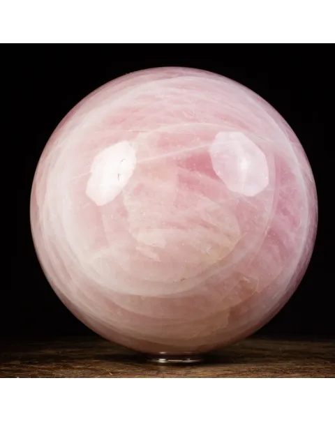 Sfera di Quarzo Rosa