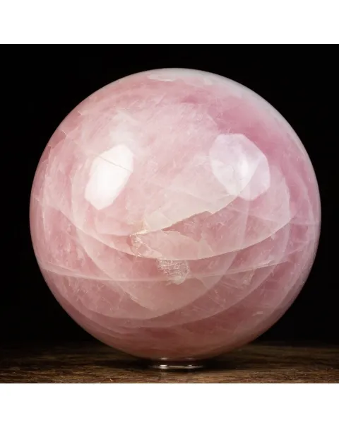 Sfera di Quarzo Rosa