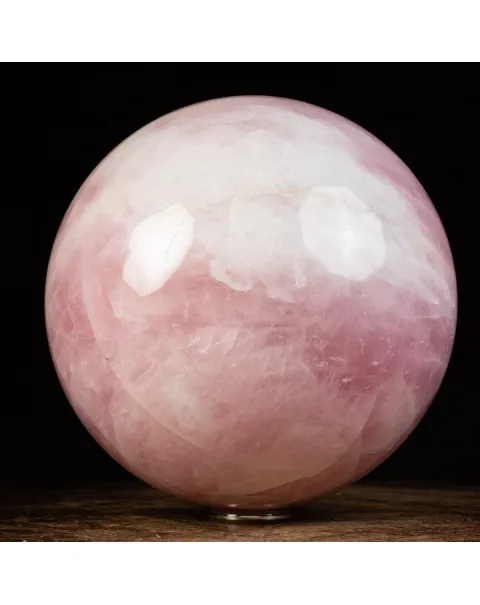 Sfera di Quarzo Rosa