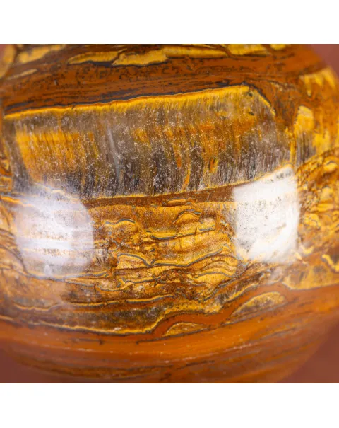 Sfera in Tiger Iron Australiana.
