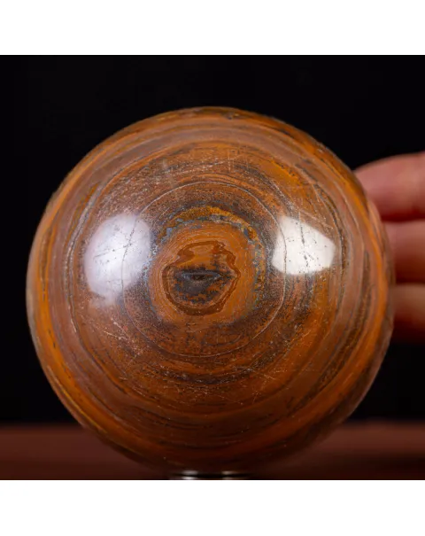 Sfera in Tiger Iron Australiana.