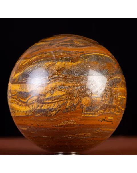 Sfera in Tiger Iron Australiana.
