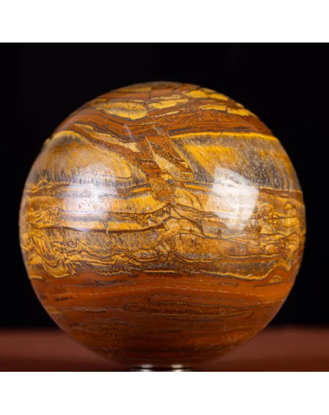 Sfera in Tiger Iron Australiana.