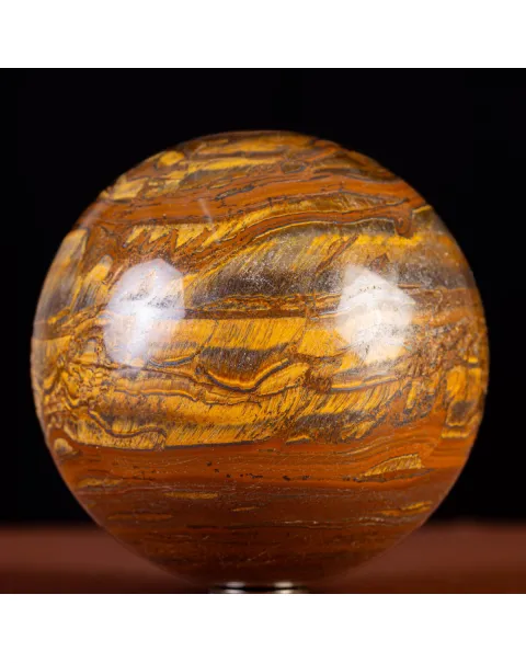 Sfera in Tiger Iron Australiana.