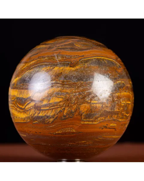 Sfera in Tiger Iron Australiana.
