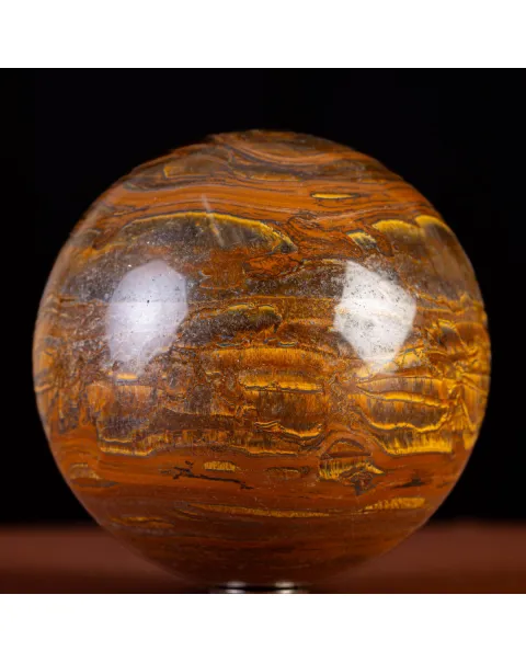Sfera in Tiger Iron Australiana.