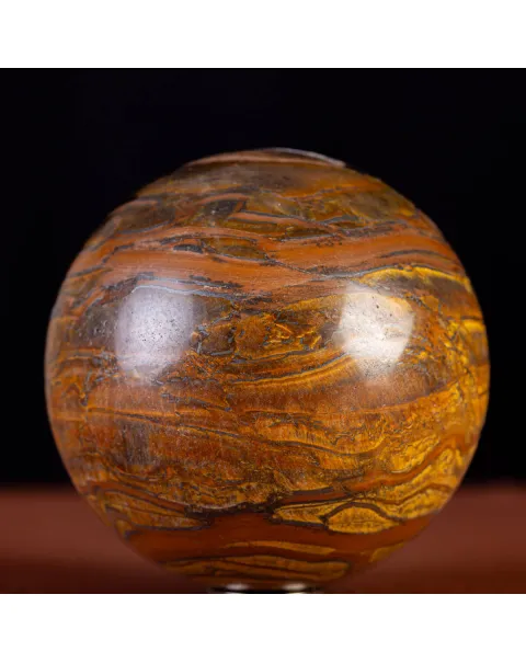 Sfera Naturale in Tiger Iron.