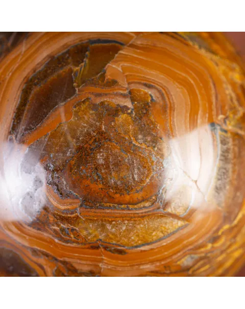 Sfera di Tiger Iron Australiano.