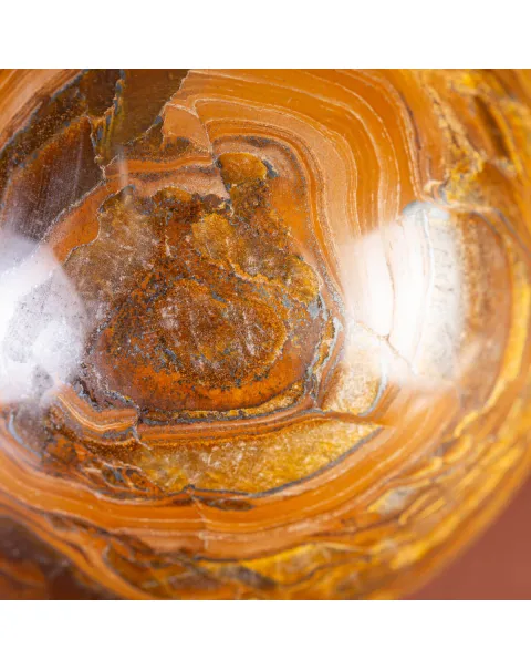 Sfera di Tiger Iron Australiano.