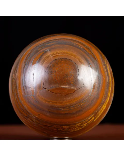 Sfera di Tiger Iron Australiano.