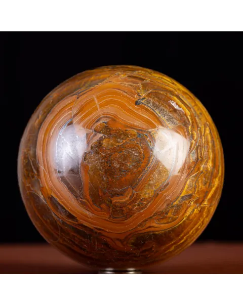 Sfera di Tiger Iron Australiano.