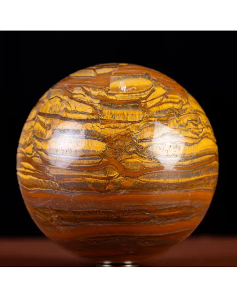 Sfera di Tiger Iron Australiano.