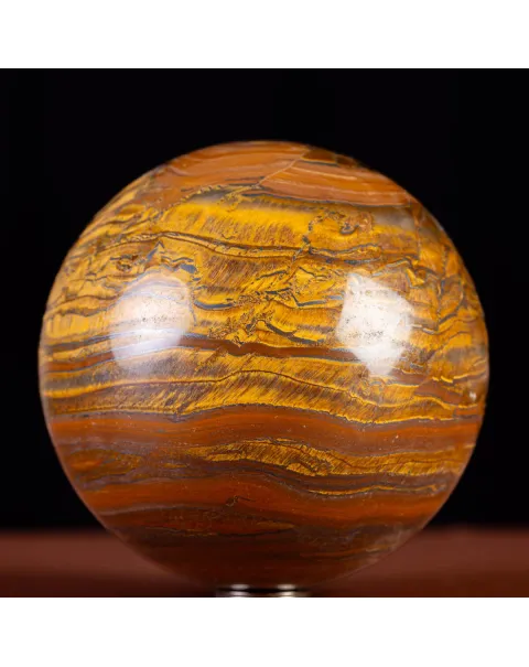 Sfera di Tiger Iron Australiano.