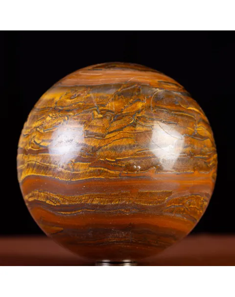 Sfera di Tiger Iron Australiano.