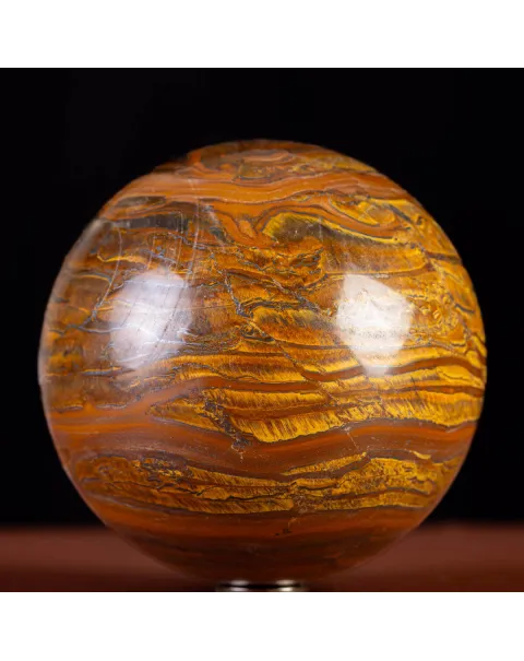 Sfera di Tiger Iron Australiano.