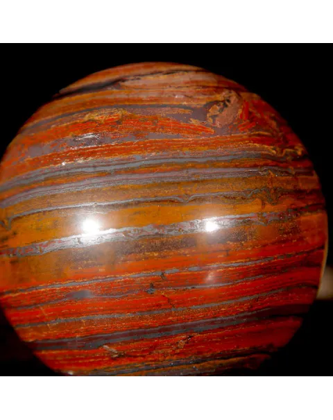 Sfera in Tiger Iron Australiano.