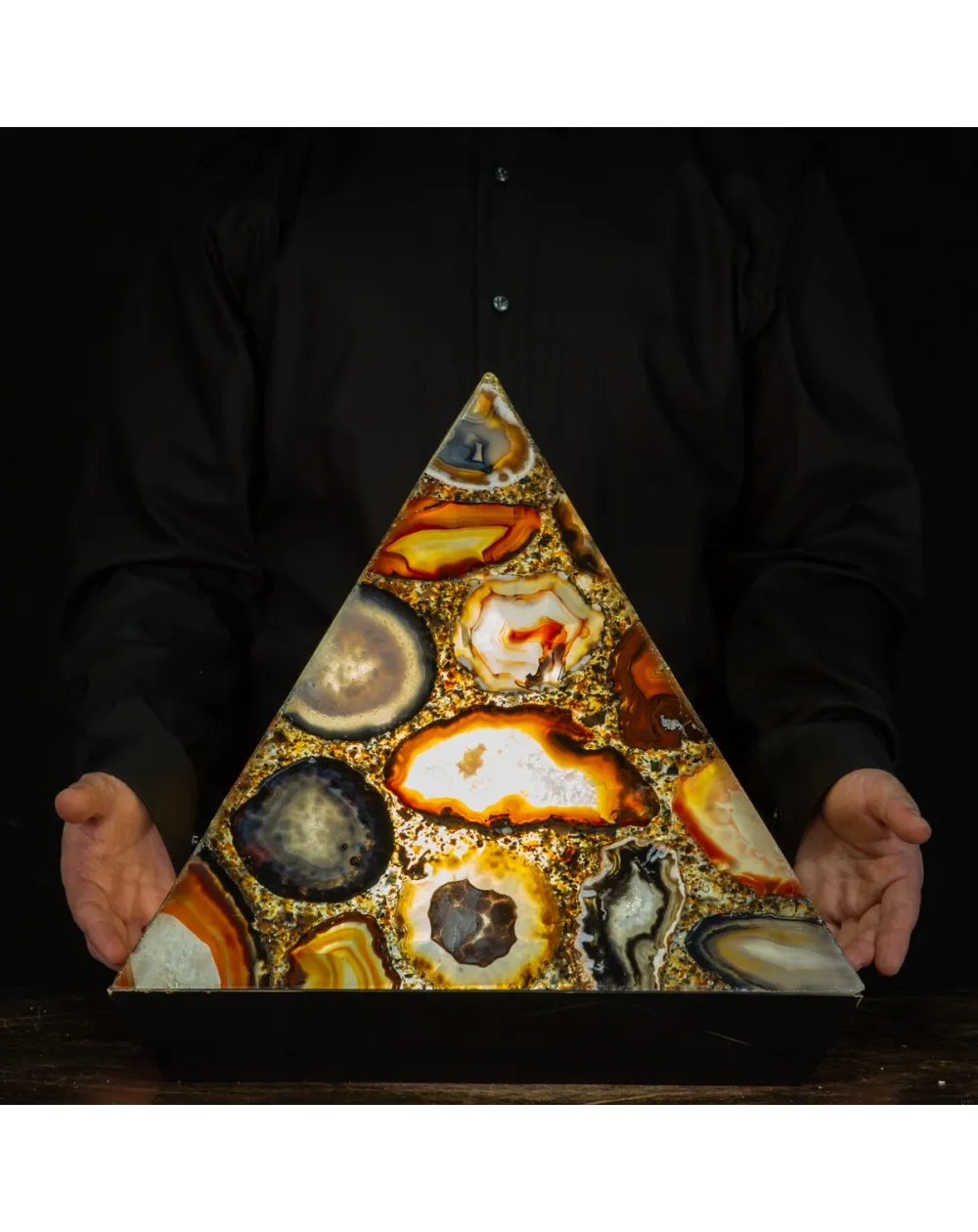 Piramide Lampada Agata