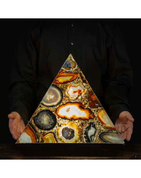 Piramide Lampada Agata