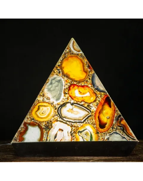 Piramide Lampada Agata