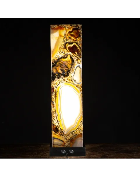 Lampada in Agata