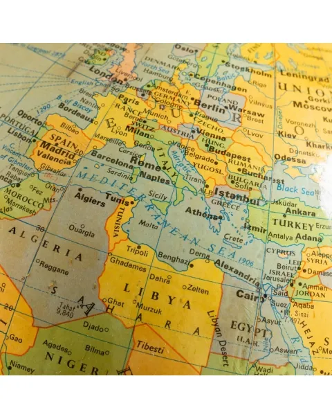 Mappamondo Vintage