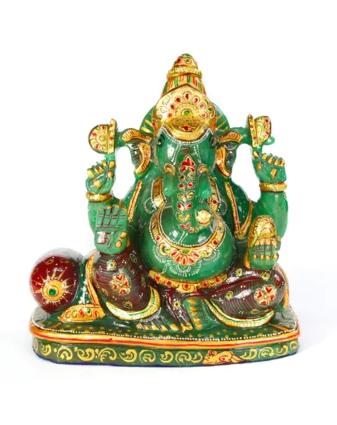Statua Ganesh Avventurina (3.3Kg)