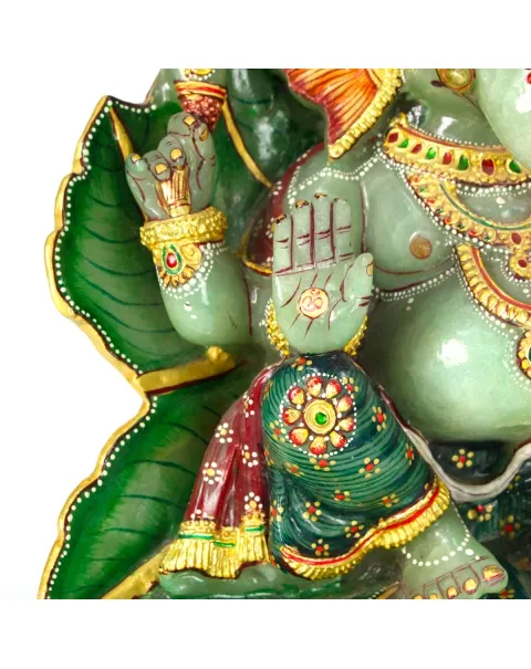 Statua Ganesh Avventurina (9.5Kg)