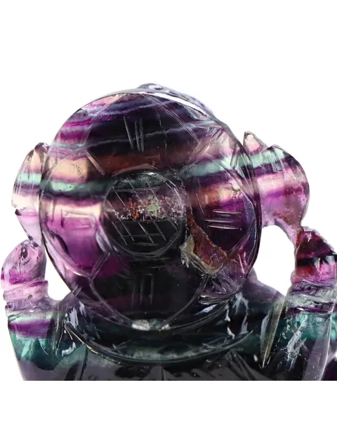 Statua Ganesh Fluorite (500g)