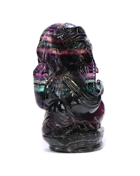 Statua Ganesh Fluorite (500g)