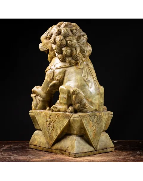 Statue Leoni Guardiani Imperiali