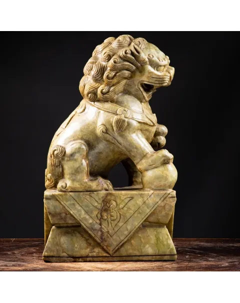 Statue Leoni Guardiani Imperiali