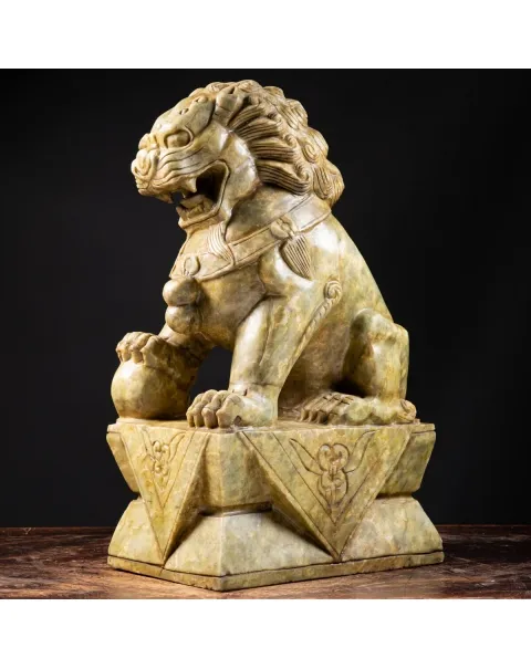 Statue Leoni Guardiani Imperiali