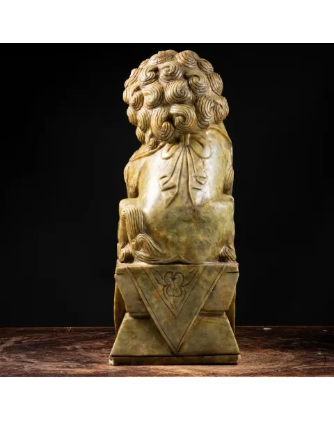Statue Leoni Guardiani Imperiali