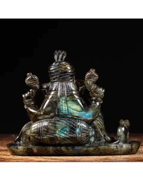 Statua Ganesh Labradorite (1830g)