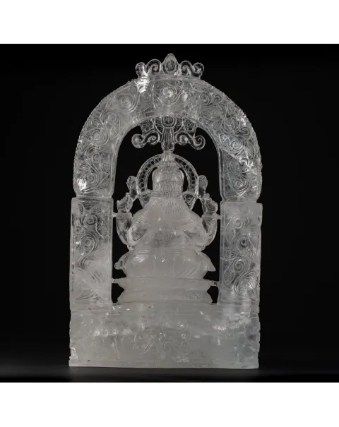 Statua Ganesh Quarzo (4775g)