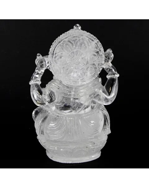 Statua Ganesh Quarzo (2785g)