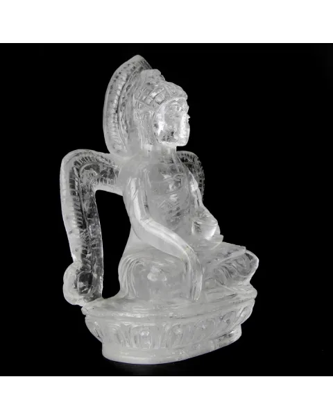 Statua Buddha Quarzo (925g)
