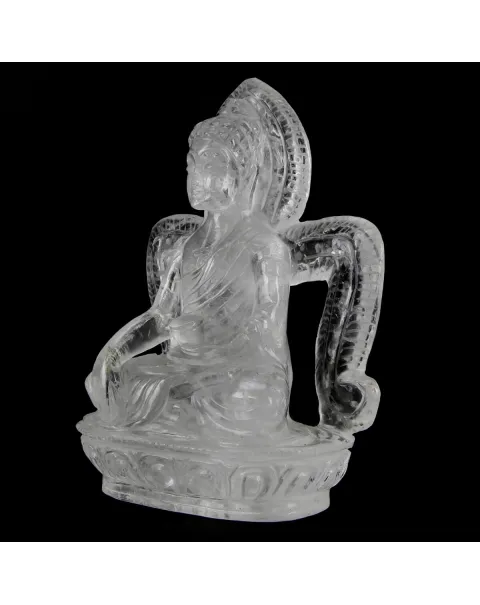 Statua Buddha Quarzo (925g)
