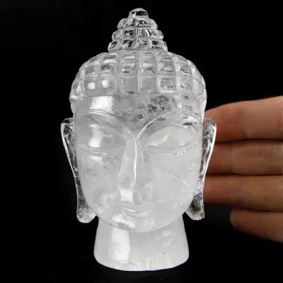 Statua Buddha Quarzo (590g)